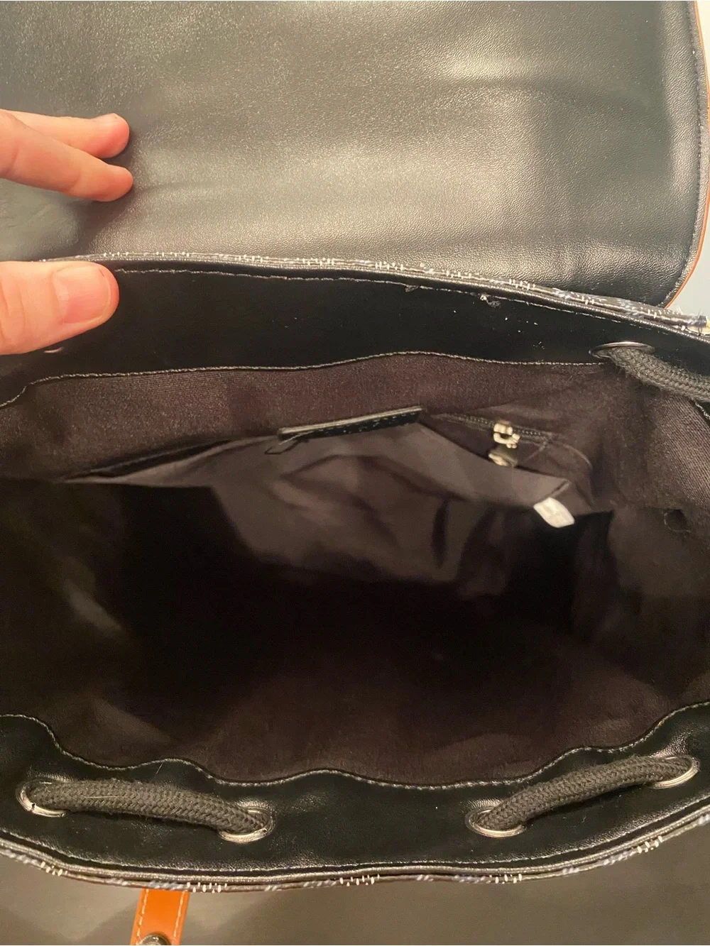 Designer Goyard-Navy and Black Backpack